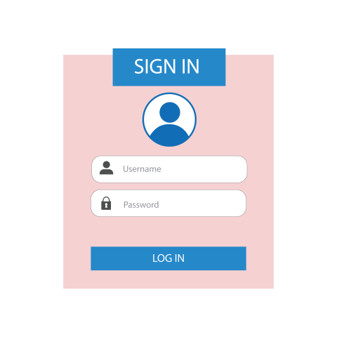 Login Form PNG  Transparent