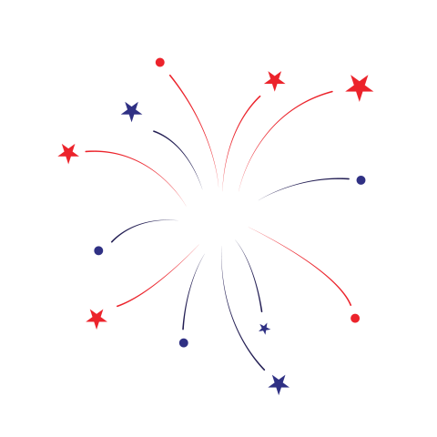 Diwali Fireworks PNG Background
