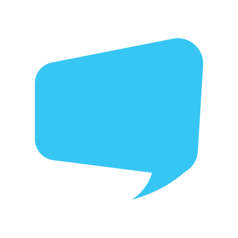 Rectangle Speech Bubble PNG Transparent