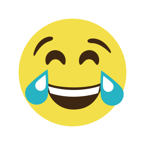 Laughing Emoji PNG Transparent
