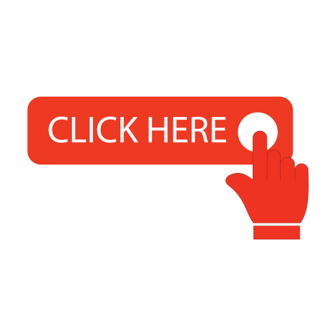 Red Click Here Button with Hand Cursor PNG