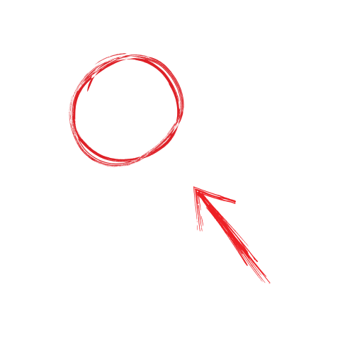 Red circle With Arrow png Meme Free Download