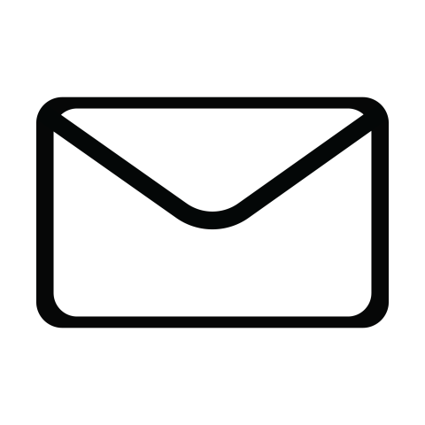 Rounded Email Envelope Icon PNG