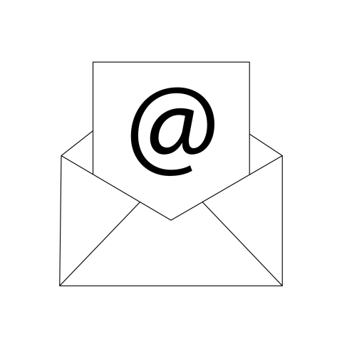 Open email envelope png free download