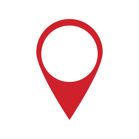 Red location icon png transparent