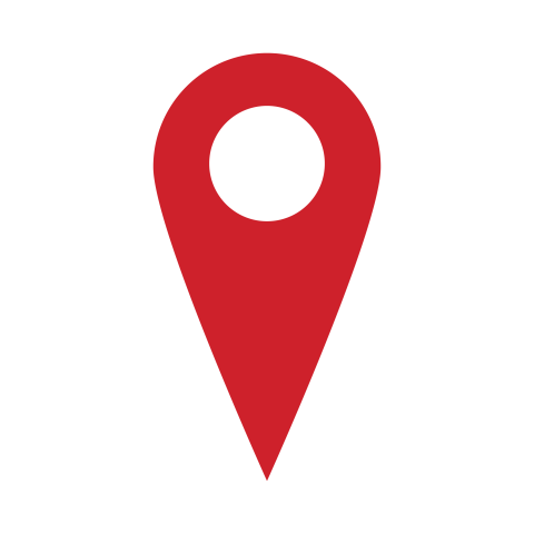 Dark Red Location Marker PNG Download
