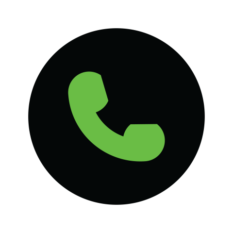 Green Phone Call Icon PNG