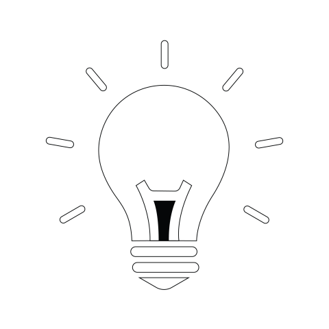 Bulb idea png image free download