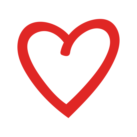 Heart Outline Icon PNG