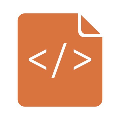 Coding File Source Code Icon PNG
