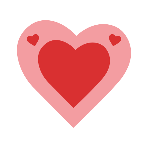 Cute Heart Frame PNG Download