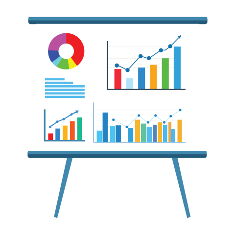 Free business presentation board png