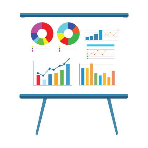 Business presentation board png download