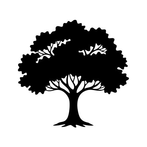 Tree silhouette png free