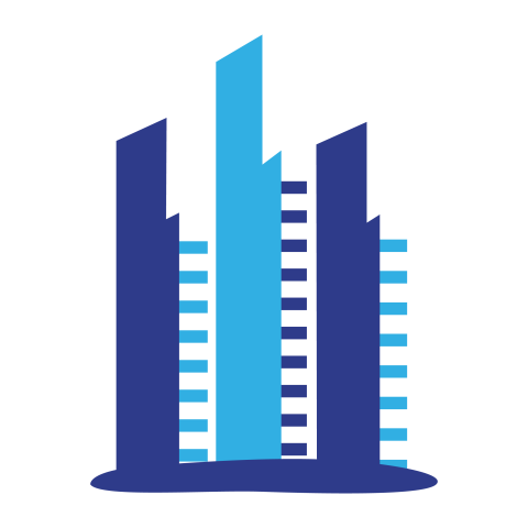 Corporate Real Estate Tower Icon Transparent