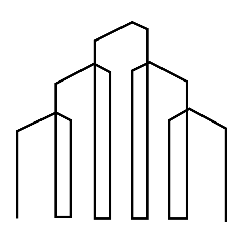 Modern Corporate Building Logo PNG