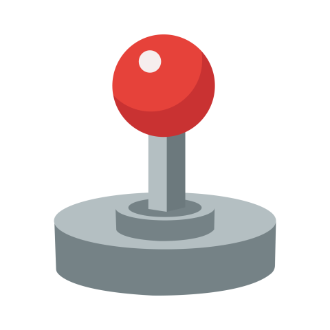 Arcade Joystick PNG Transparent