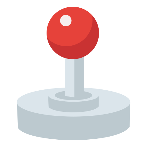 Arcade Game Joystick PNG Free Download