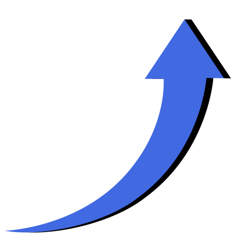 Blue arrow png transparent free