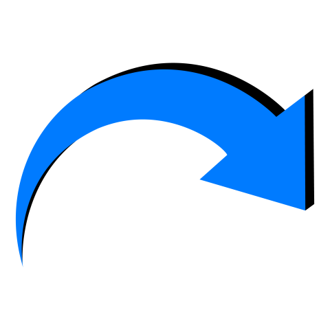 Blue arrow png transparent free download