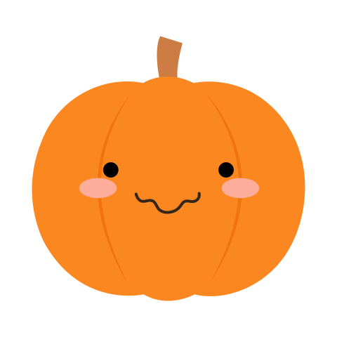 Cute Pumpkin Cartoon PNG