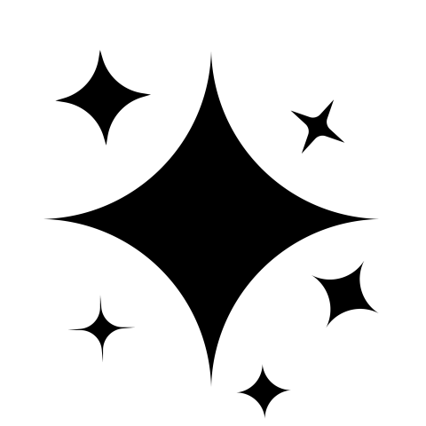 Black Sparkle png transparent