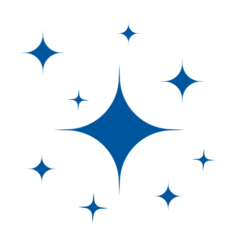 Blue star png clipart