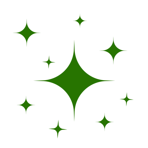 Green star png transparent download