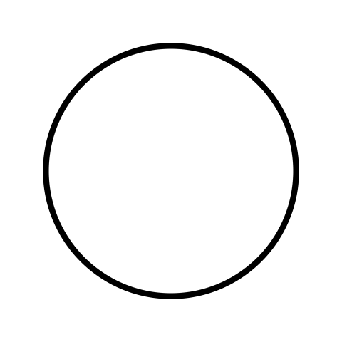 Black solid circle png transparent