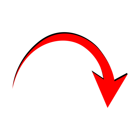 Red arrow png transparent background