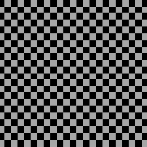 Classic Black White Checkered Pattern PNG Seamless Grid Background