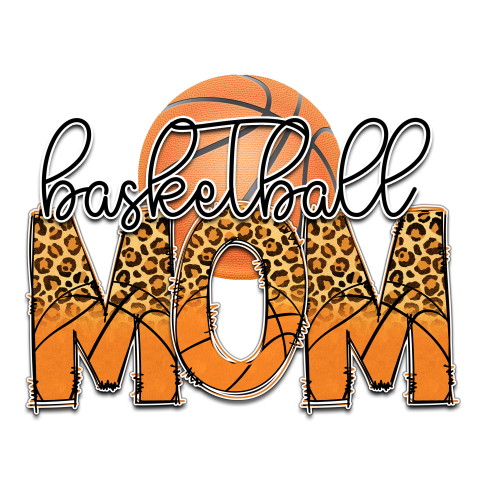 Basketball mom Sublmation png image