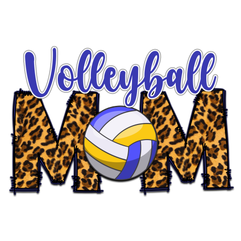Volleyball mom png image